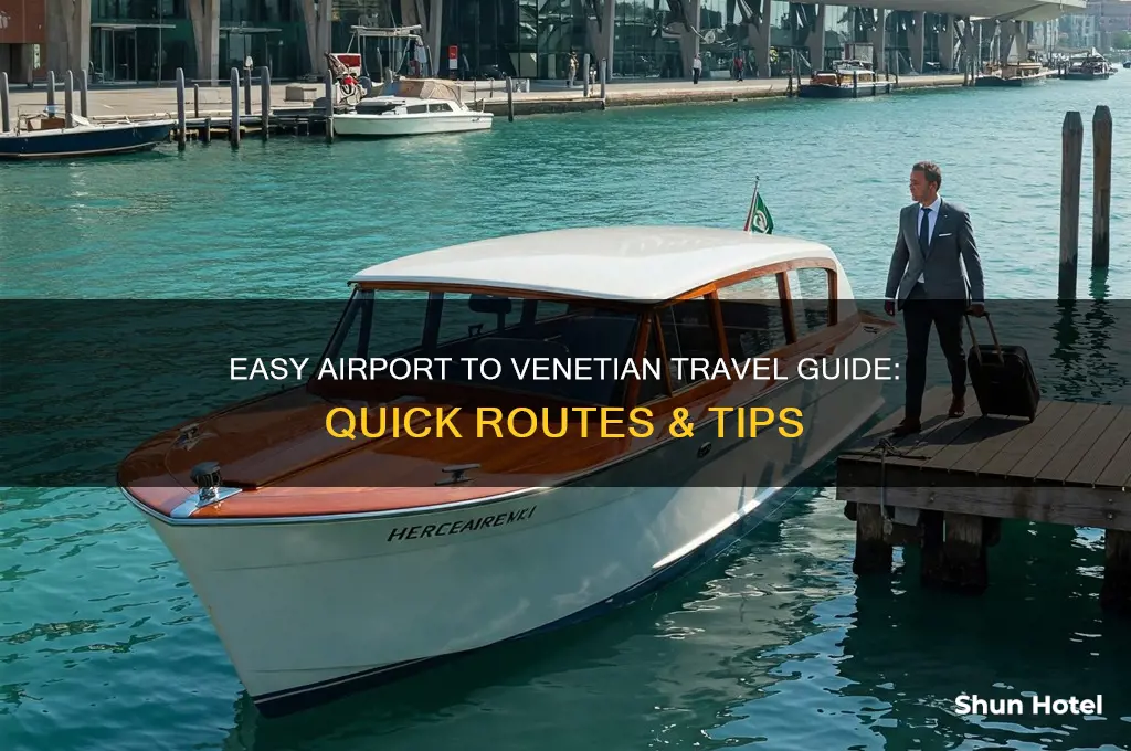how to get to the venetian from the airport