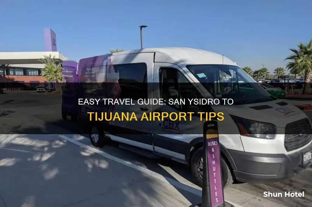 how to get to tijuana airport from san ysidro