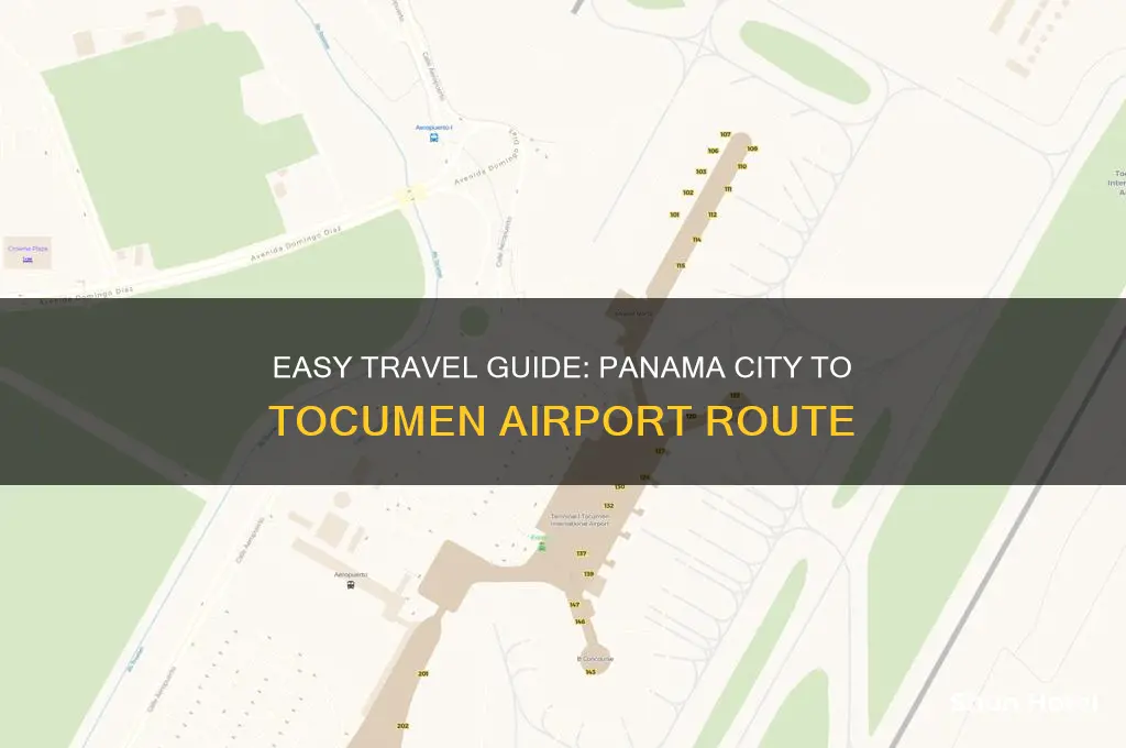 how to get to tocumen airport from panama city