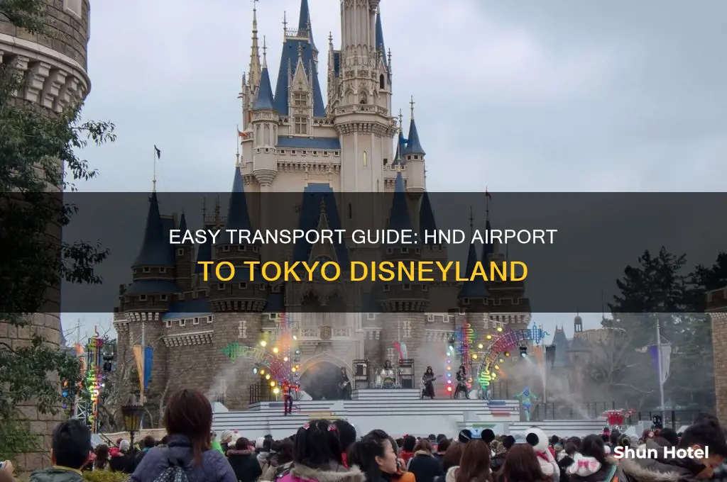 how to get to tokyo disneyland from hnd airport