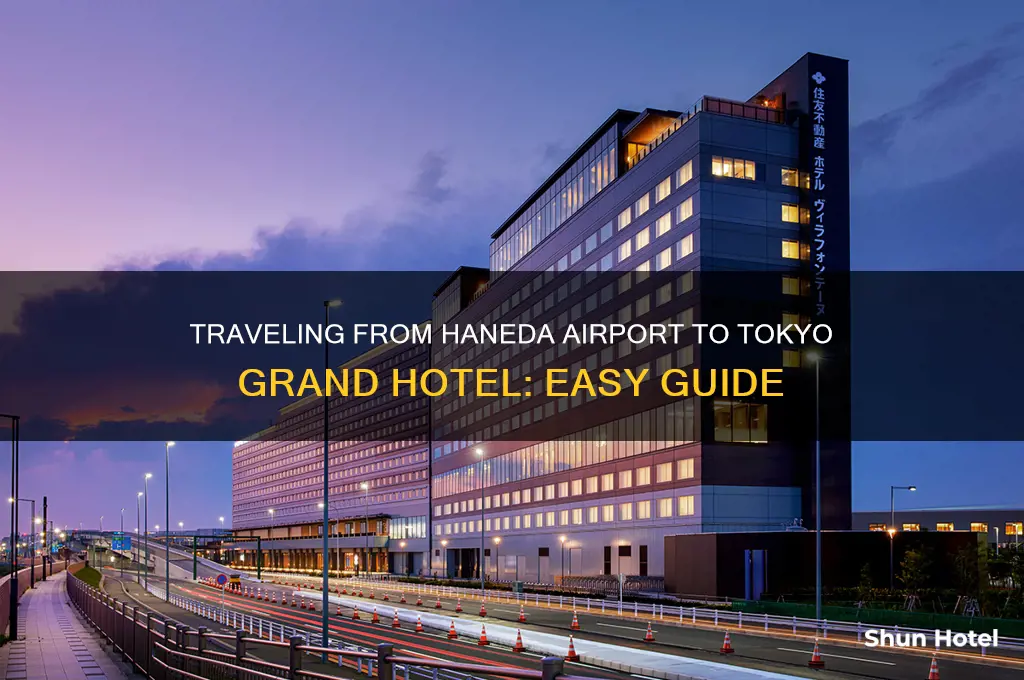 how to get to tokyo grand hotel from haneda airport