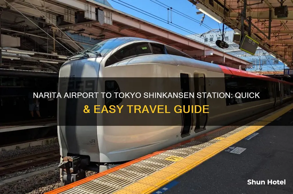how to get to tokyo shinkansen station from narita airport
