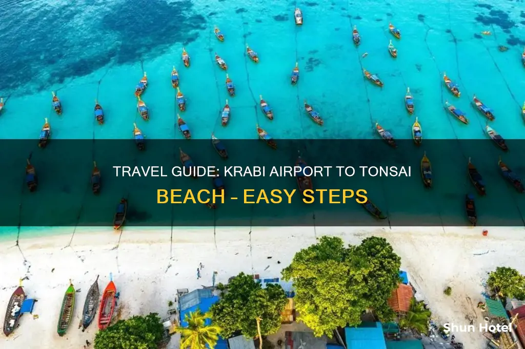 how to get to tonsai beach from krabi airport