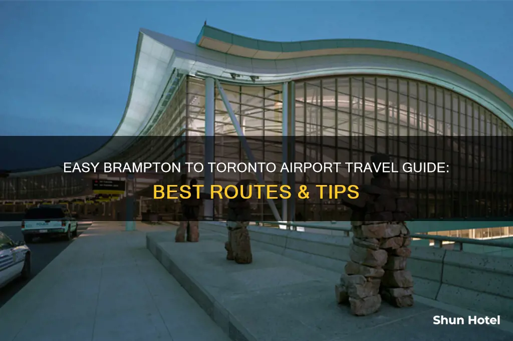 how to get to toronto airport from brampton