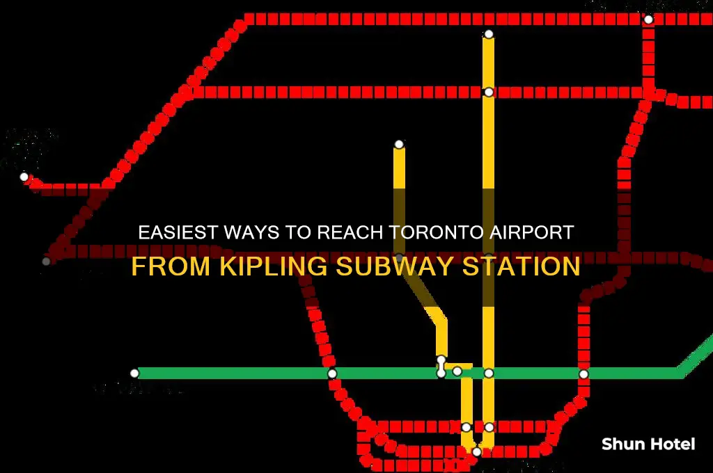 how to get to toronto airport from kipling subway station
