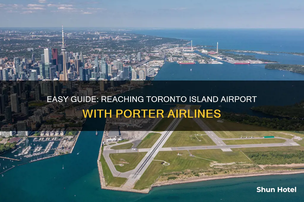 how to get to toronto island airport porter