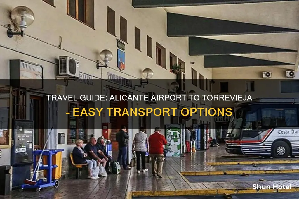 how to get to torrevieja from alicante airport