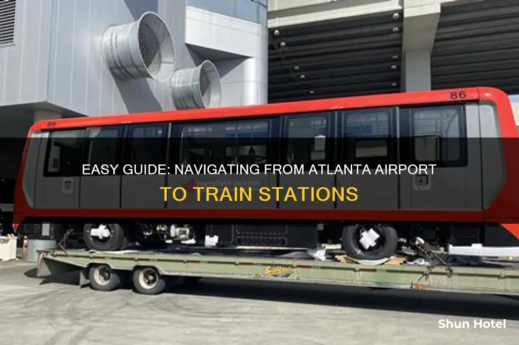 how to get to train from atlanta airport