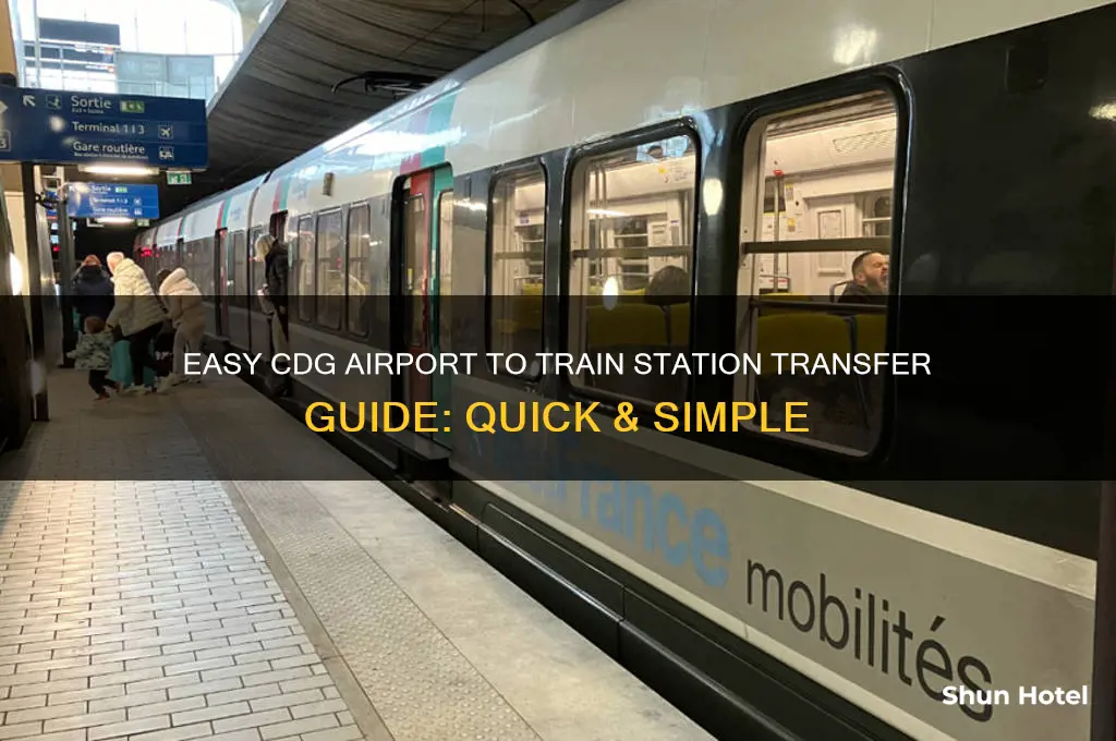 how to get to train station from cdg airport
