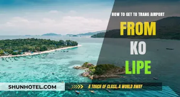Travel Guide: Ko Lipe to Trang Airport Transfer Options