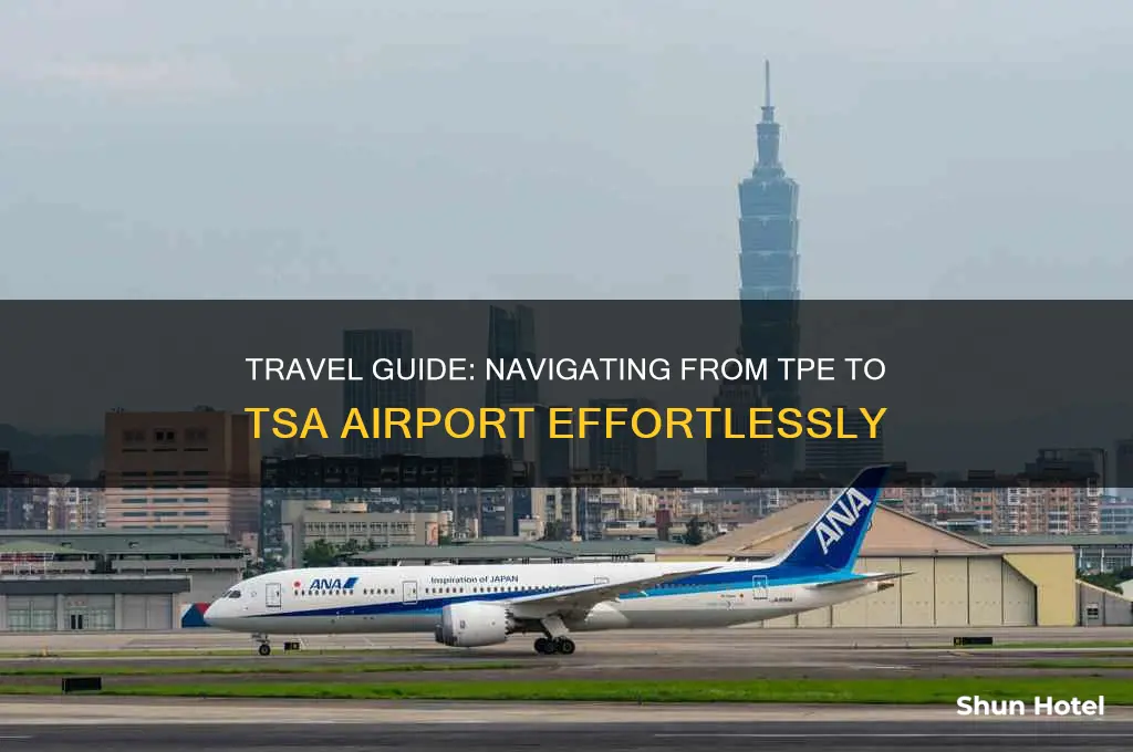 how to get to tsa airport from tpe