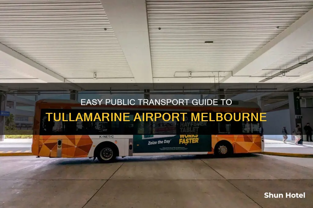 how to get to tullamarine airport by public transport