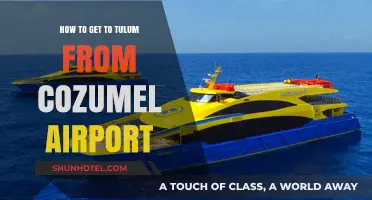 Traveling from Cozumel Airport to Tulum: Easy Transportation Guide