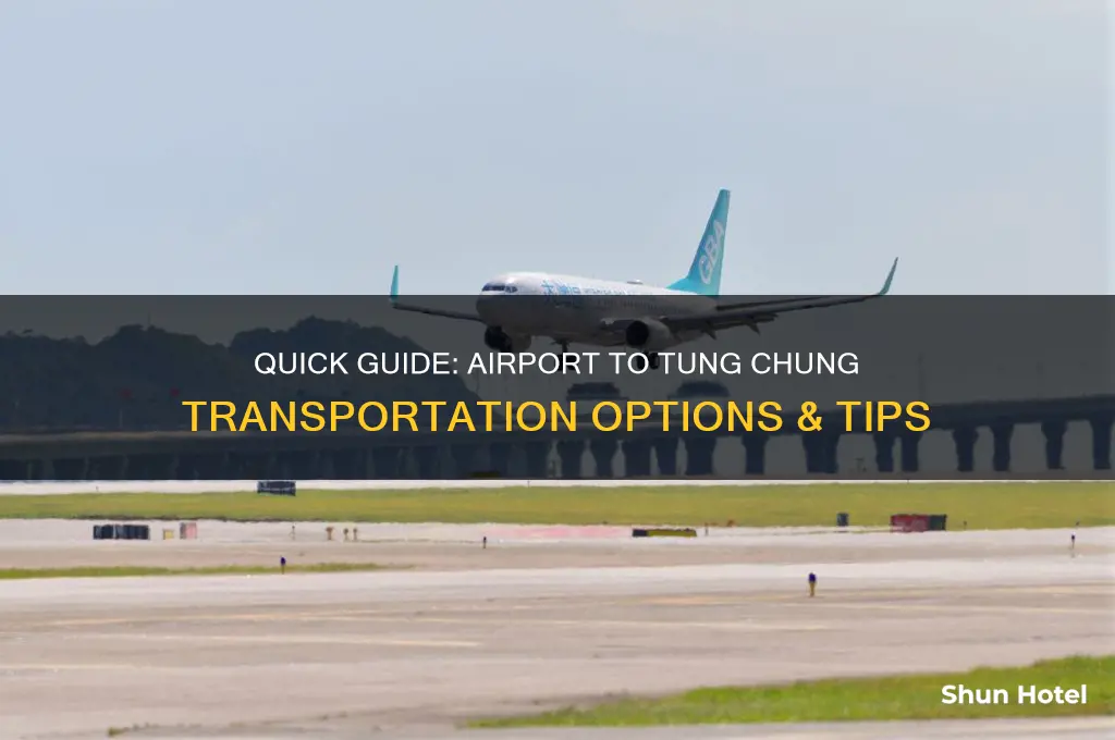how to get to tung chung from airport