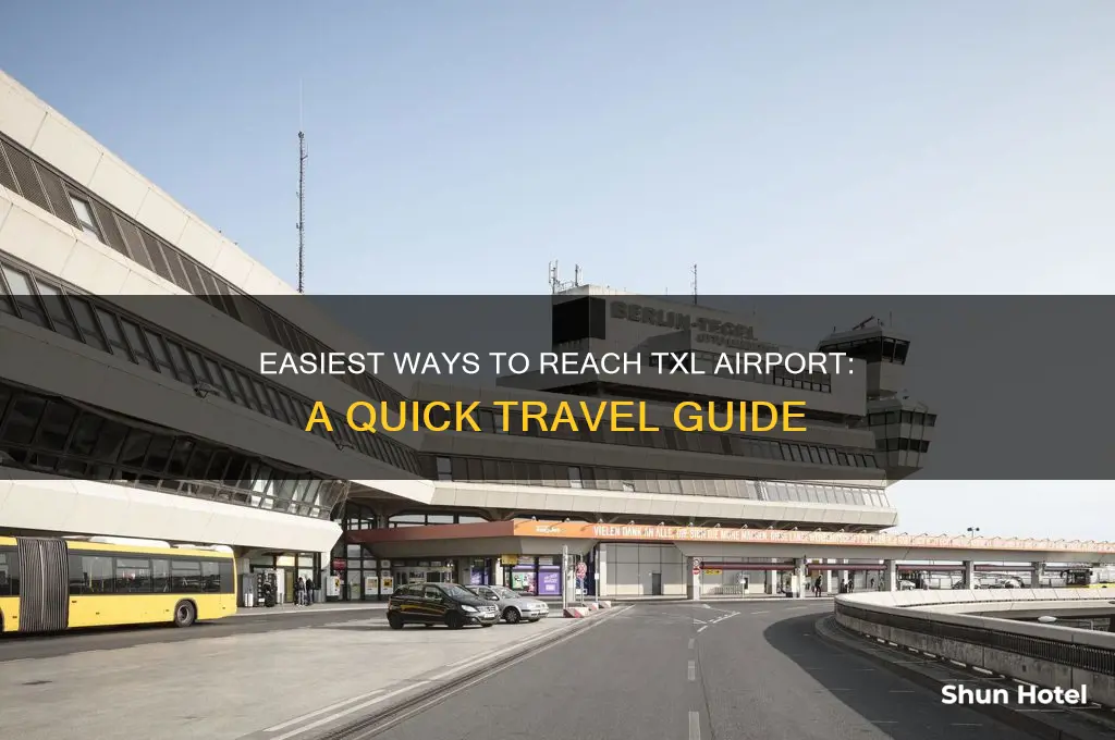 how to get to txl airport