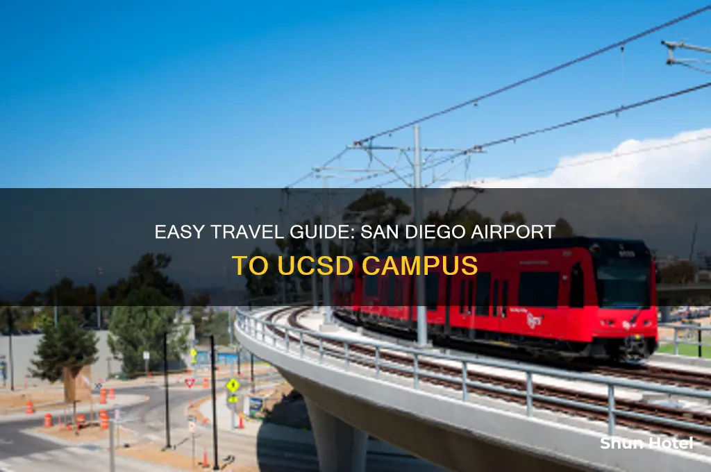 how to get to ucsd from san diego airport