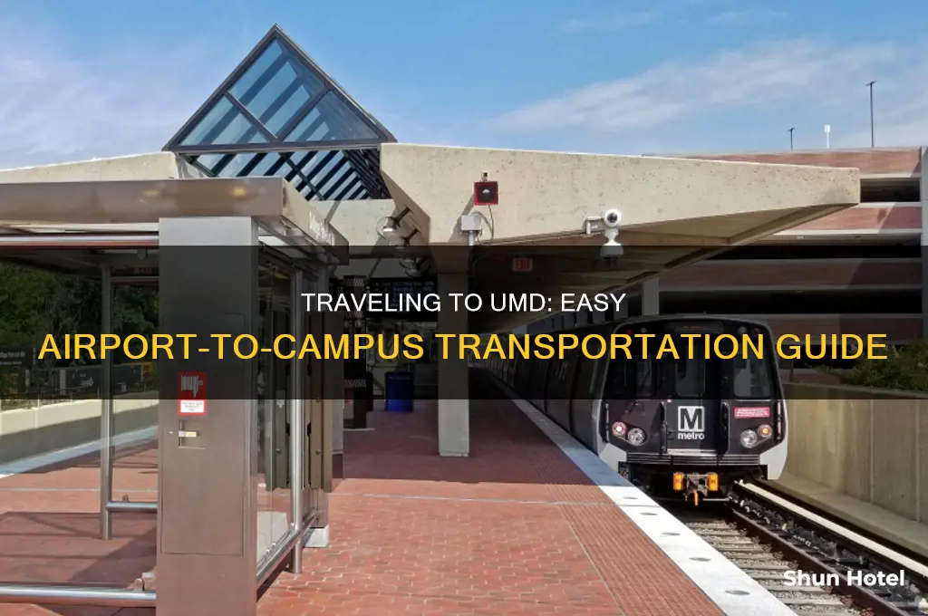 how to get to umd from airport