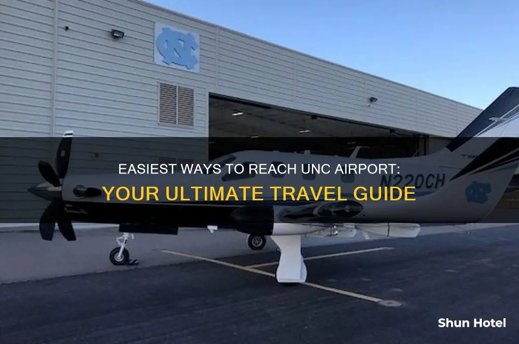 how to get to unc airport