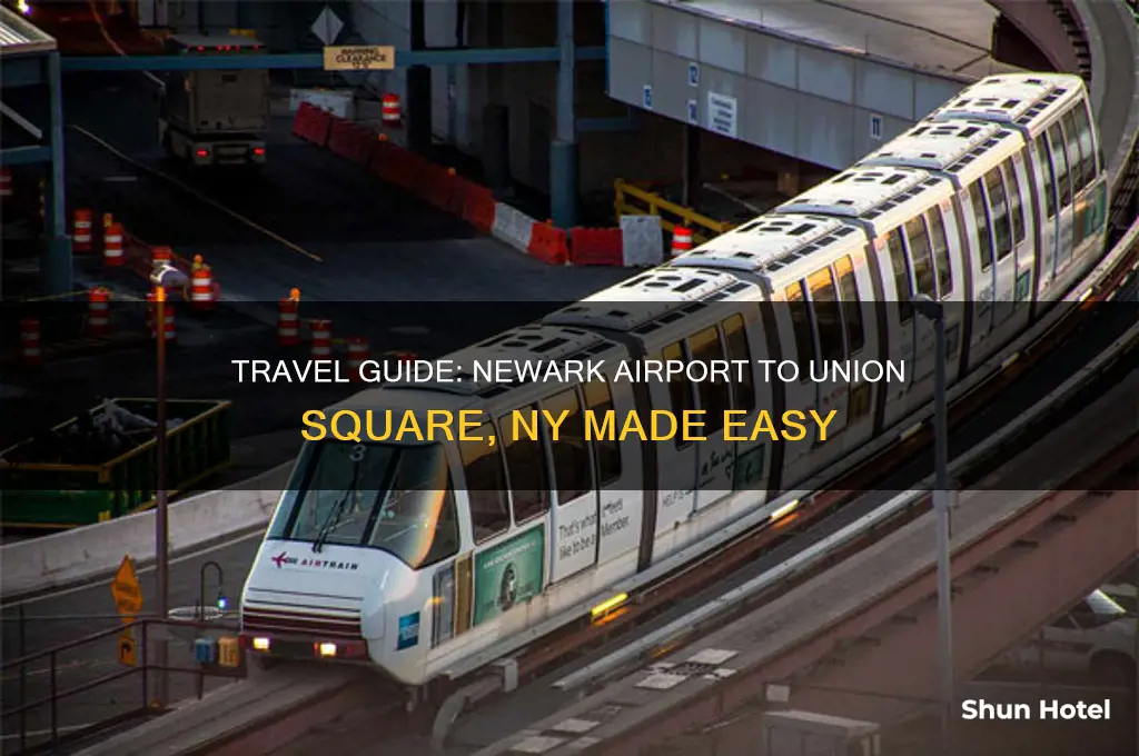 how to get to union square ny from newark airport