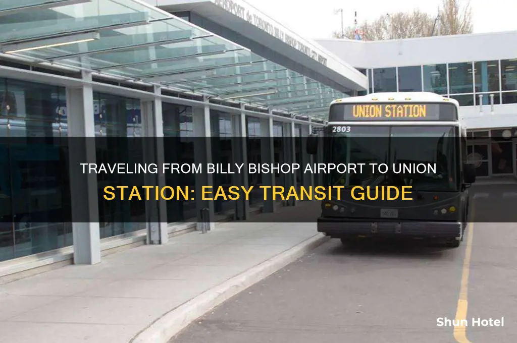 how to get to union station from billy bishop airport