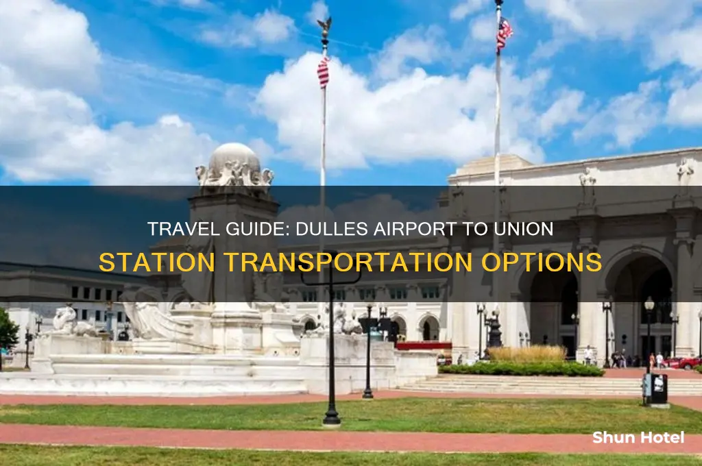 how to get to union station from dulles airport
