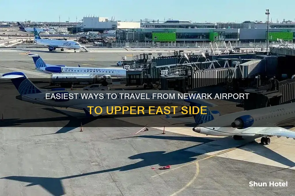 how to get to upper east side from newark airport