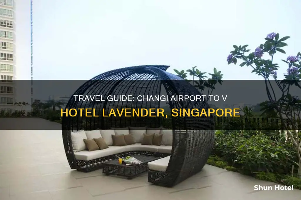 how to get to v hotel lavender from changi airport