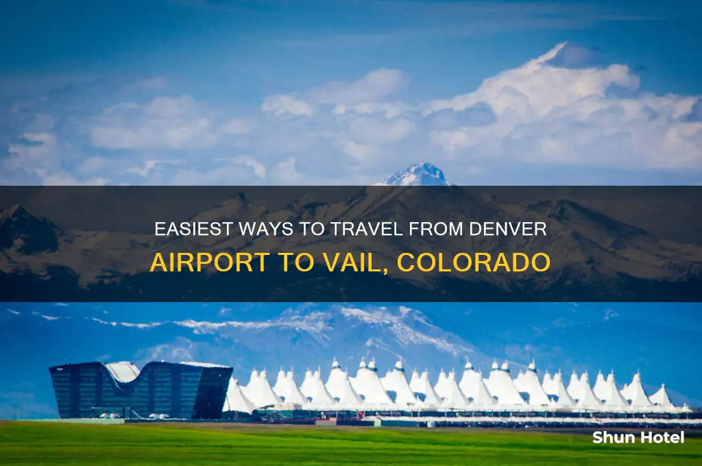 how to get to vail from airport