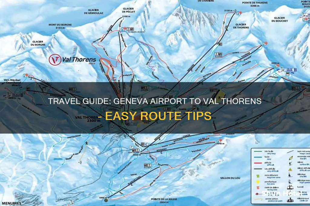 how to get to val thorens from geneva airport