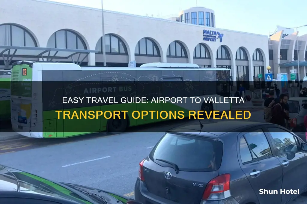 how to get to valletta from airport