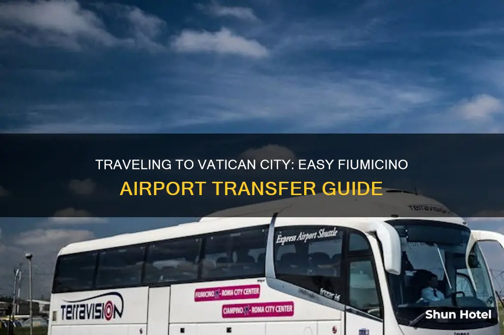 how to get to vatican city from fiumicino airport