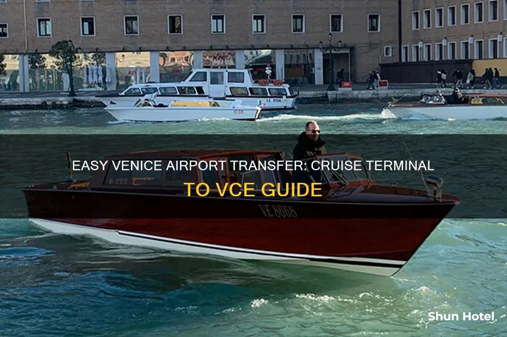 how to get to venice airport from cruise terminal