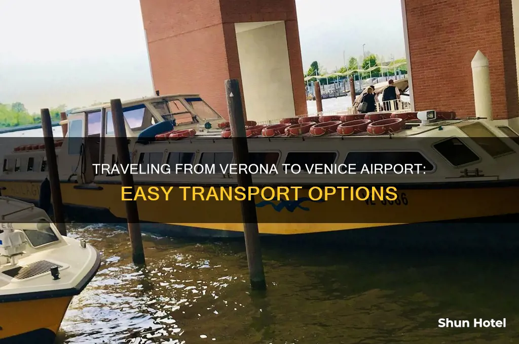 how to get to venice airport from verona