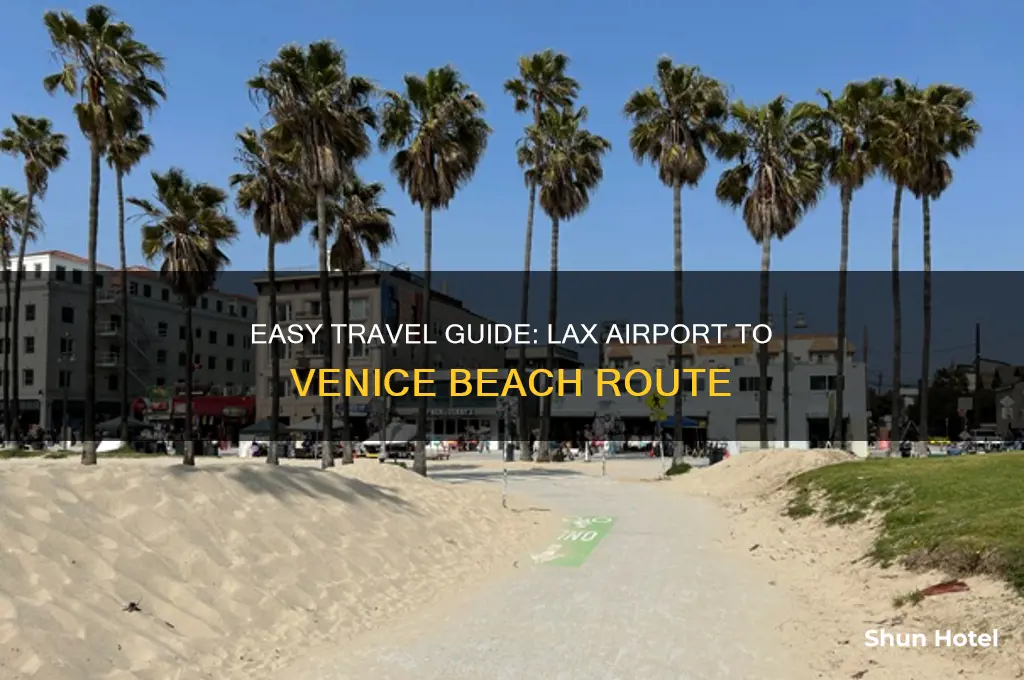 how to get to venice beach from lax airport