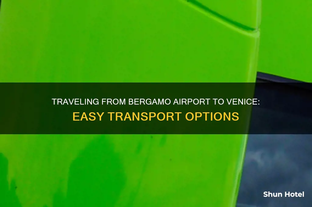 how to get to venice from bergamo airport