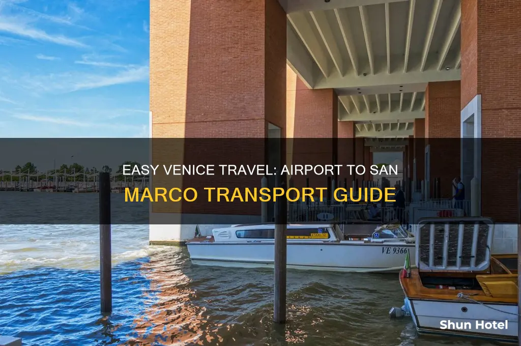 how to get to venice san matco from airport