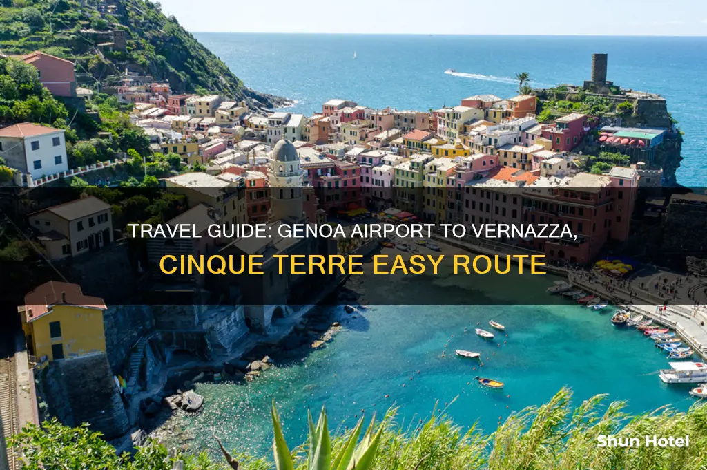 how to get to vernazza from genoa airport