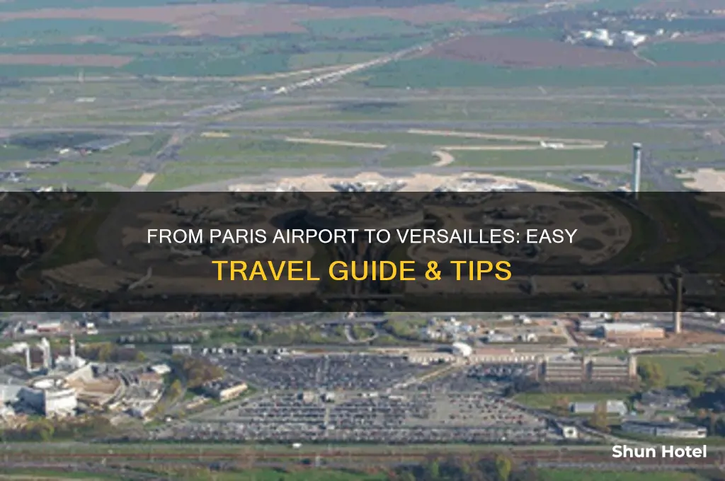 how to get to versailles from paris airport