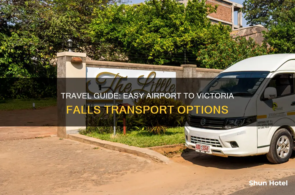 how to get to victoria falls from airport