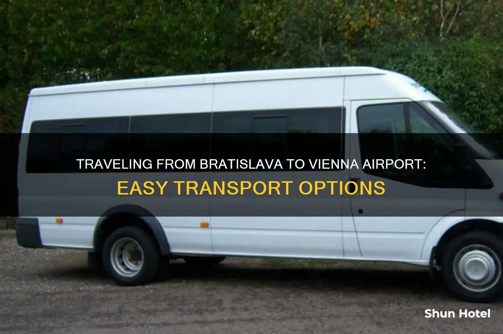 how to get to vienna airport from bratislava