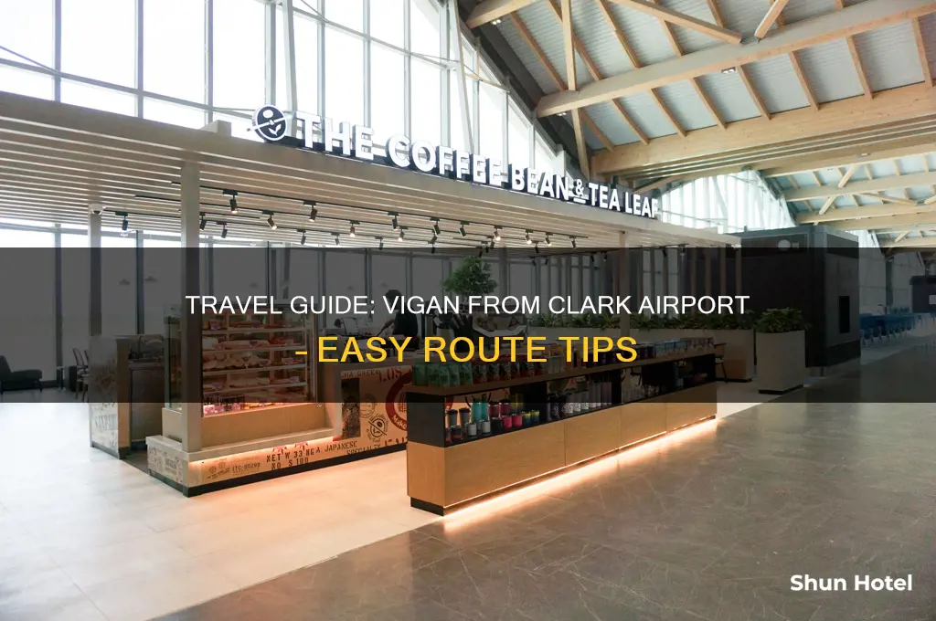 how to get to vigan from clark airport