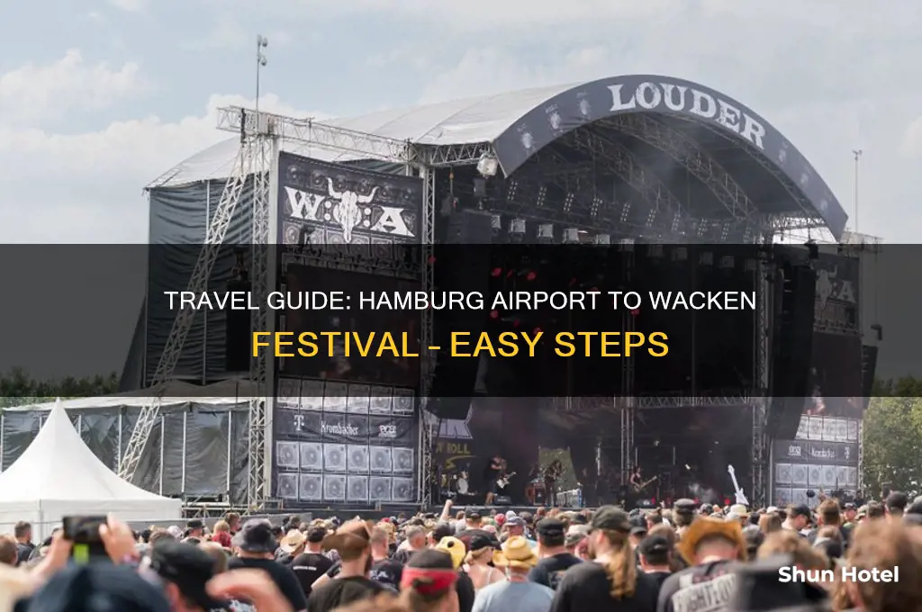 how to get to wacken from hamburg airport