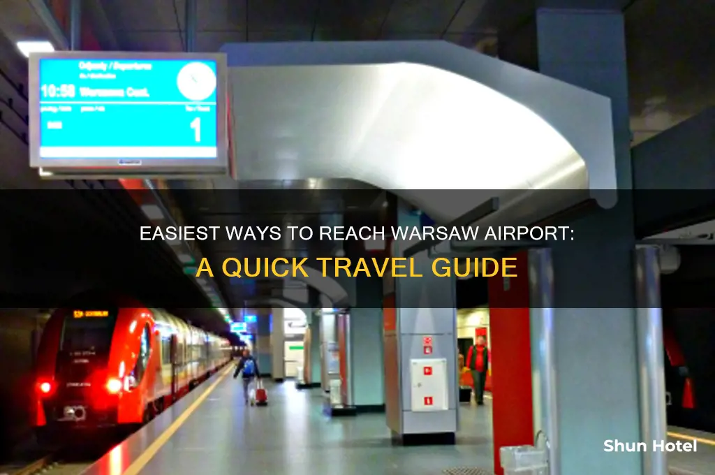 how to get to warsaw airport