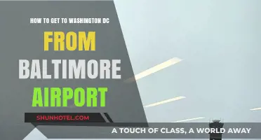 Traveling from Baltimore Airport to Washington DC: Easy Transport Options