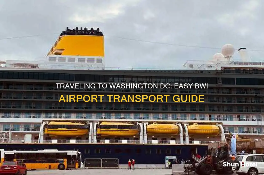 how to get to washington dc from bwi airport