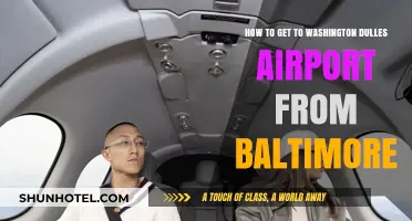 Traveling from Baltimore to Washington Dulles Airport: Easy Transportation Tips