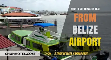 Belize Airport to Water Taxi: A Quick and Easy Transfer Guide