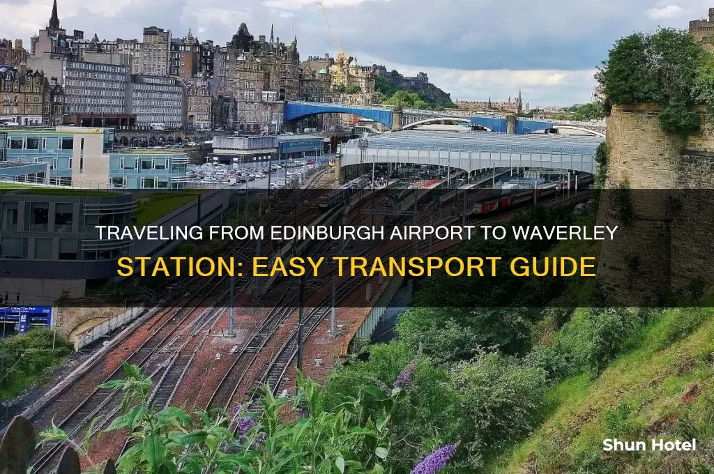 how to get to waverley station from edinburgh airport