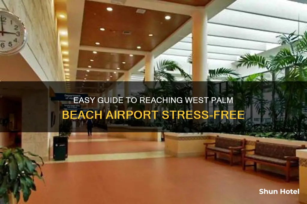 how to get to west palm beach airport