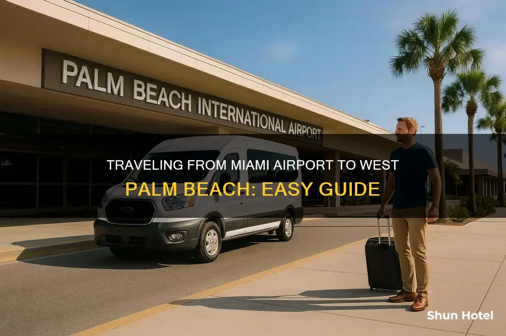 how to get to west palm beach from miami airport
